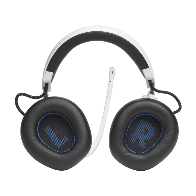 JBL Quantum 910P Console Wireless - White - Wireless over-ear console gaming headset with head tracking-enhanced, Active Noise Cancelling and Bluetooth - Detailshot 2 image number null